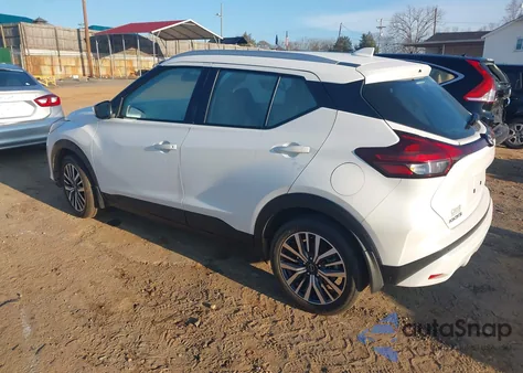 2022 Nissan Kicks Sv Xtronic Cvt из США, поврежденный, VIN 3N1CP5CV9NL509756
